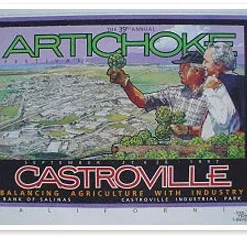 1997 Artichoke Festival Poster