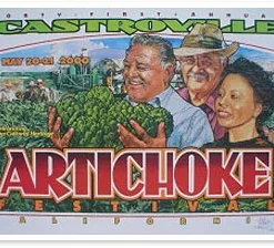 2000 Artichoke Festival Poster