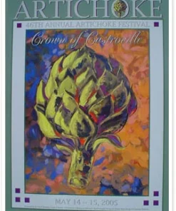 2005 Artichoke Festival Poster