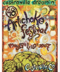 2007 Artichoke Festival Poster