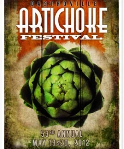 2012 Artichoke Festival Poster