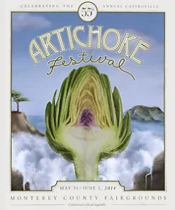 2014 Artichoke Festival Poster