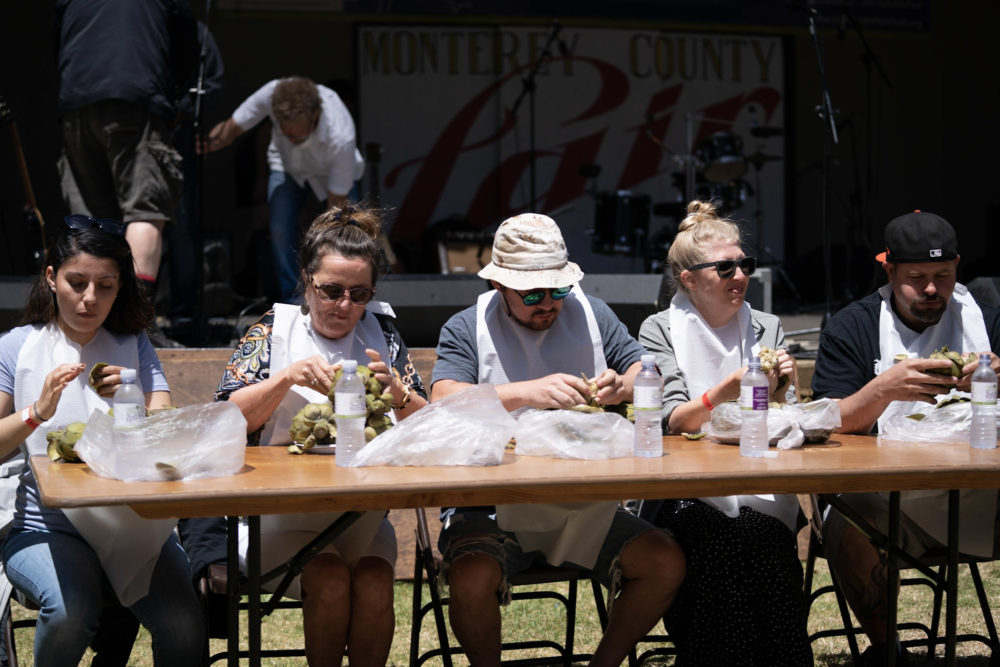 Artichoke Festival - Artichoke Eating Contest Canasta Race