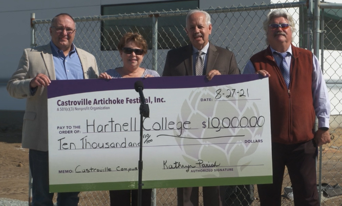 Hartnell $10,000 Award