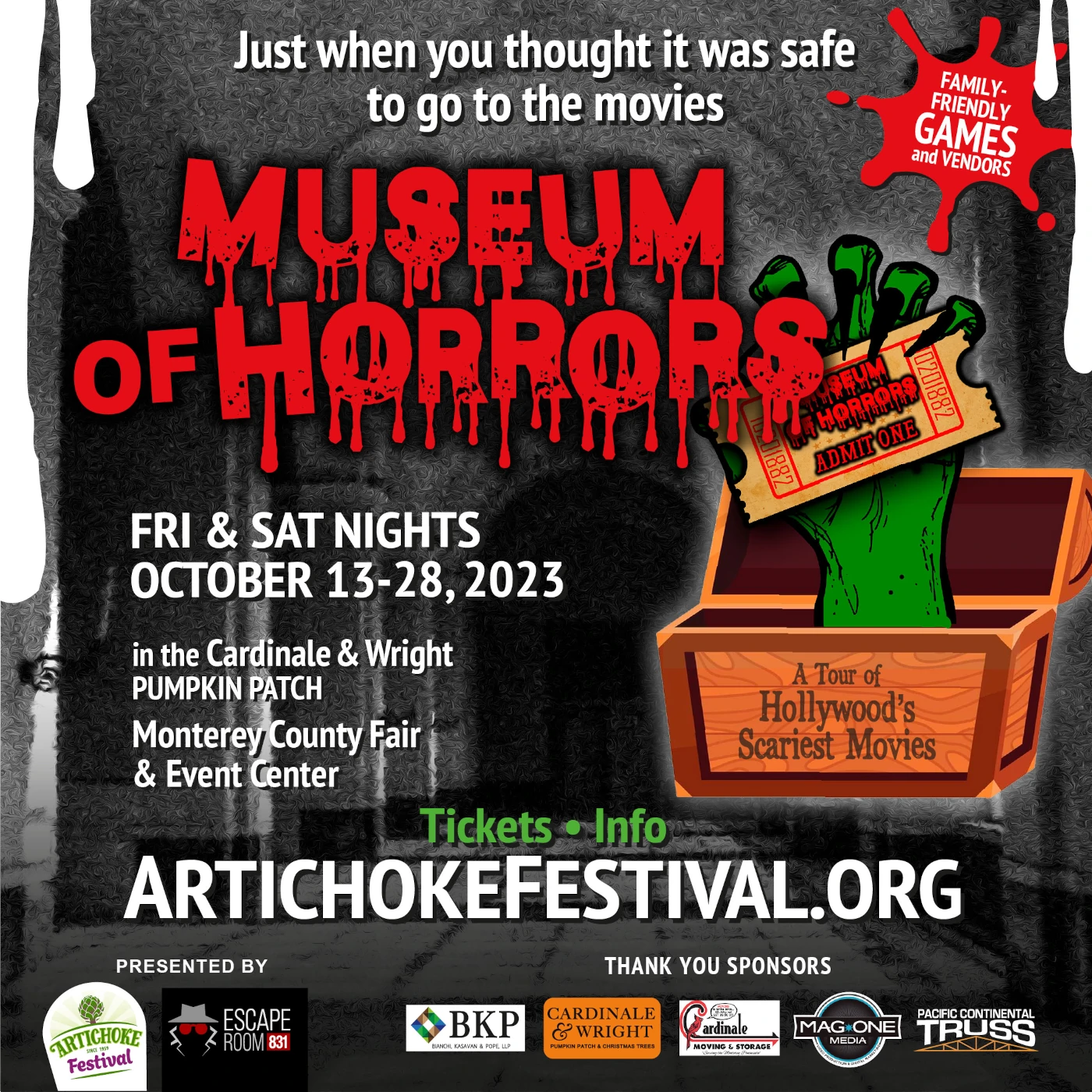 Museum of Horrors Banner Square 2