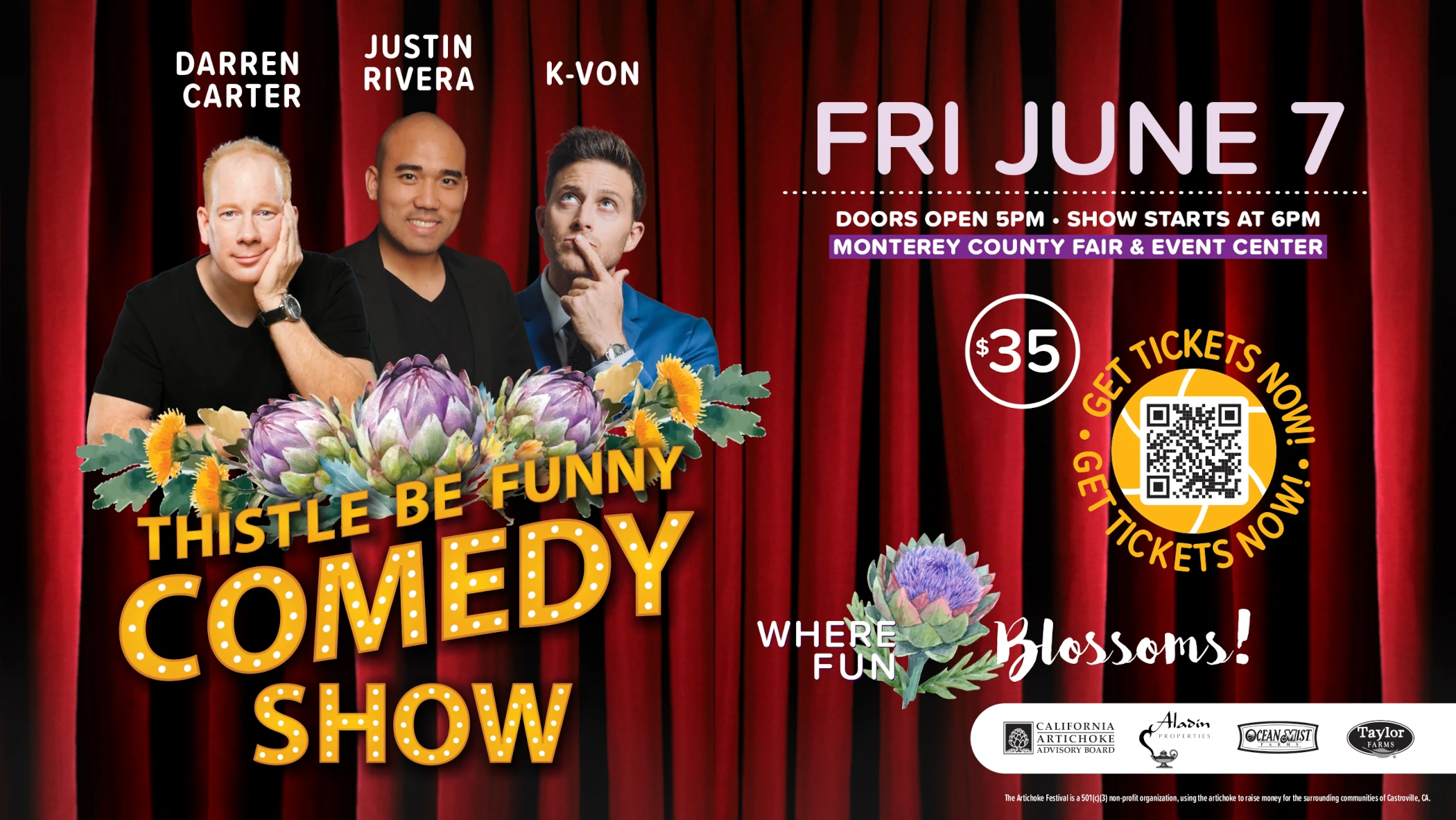 Comedy Show - Artichoke Festival