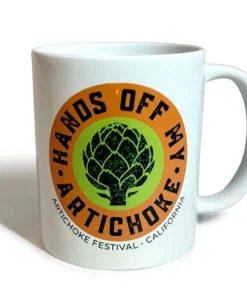 Hands Off coffee mug