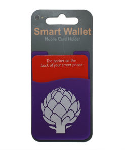 Purple Smart Wallet Mobile Card Holder - Miscellaneous